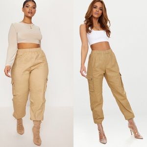 Pocket Detail Cargo Trousers